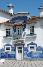 Railway station at Aveiro