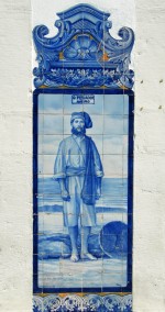 Tile panel at railway station at Aveiro