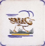 Tile designed by Harold Stabler and made by Carter & Co., c.1938