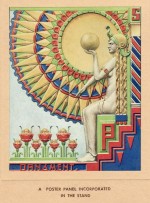Neo-Egyptian faience design by Shaws of Darwen, 1932