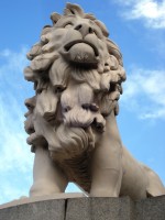 Westminster Bridge Lion, 1839