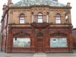 Garden Gate pub in Hunslet decorated with Burmantofs faience, c. 1900