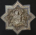 Lustre tile, late13th century.