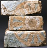 Assyrian glazed bricks, 883-859 BC.