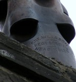 Greaves & Son trade mark on chimney in Headingley, Leed, c. 1890