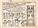 page from a Julius Whitehead & Sons trade catalogue, Bradford, c. 1910