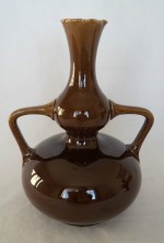 Burmantofts  two-handled vase, c. 1895
